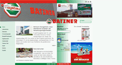 Desktop Screenshot of batzner.de